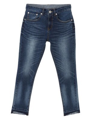 YECCA VECCA カットオフストレッチデニムパンツ