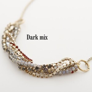 raffia Jewel Casket / リュールネックレス