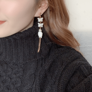 mico butterfly × tulip pierce(イヤリング)