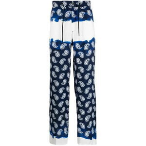MSGM ペイズリー ストレートパンツ