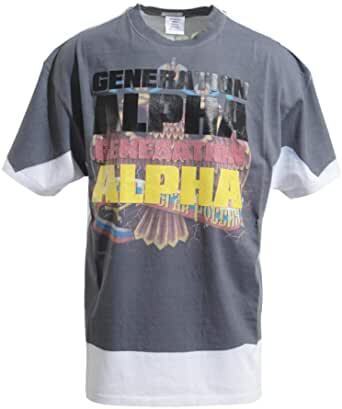 VETEMENTS ェネレーションアルファプリントTシャツ