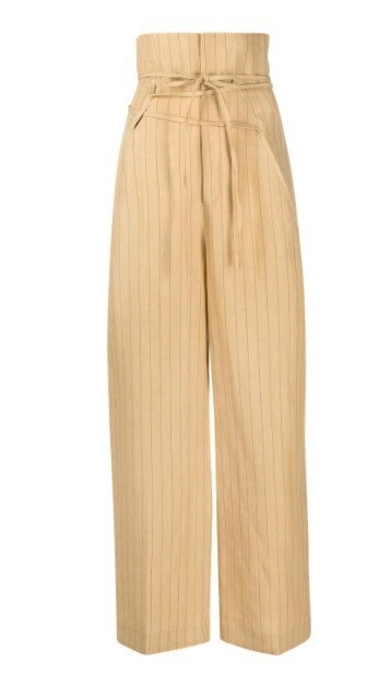JACQUEMUS ハイウエスト パンツ