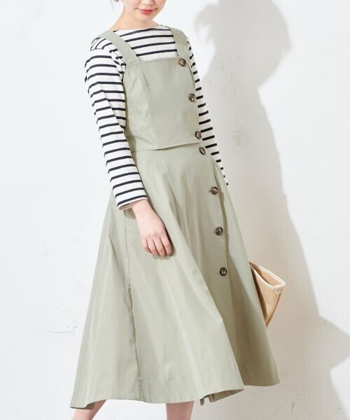 natural couture マルチウェイトレンチコート(ビスチェ+スカートセット)