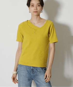 AZUL BY MOUSSY ASYMMETRY LAYERD SET TOPS