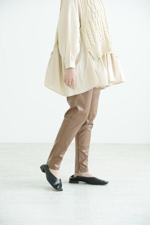mite eco leather chuck pants
