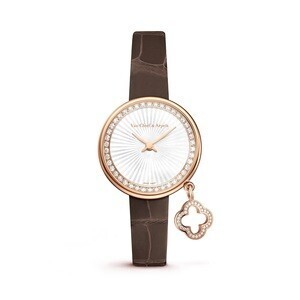 Van Cleef & Arpels チャーム クローバー ウォッチ、27 mm