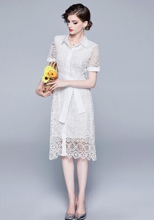 Wild Lily サークル レース ワンピース