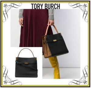 Tory Burch 【TORY BURCH】Lee Radziwill ダブルバッグ (Tory Burch/ハンドバッグ) 59533【BUYMA】