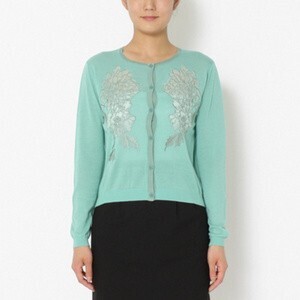 VIVIENNE TAM Peony Applique on KNIT
