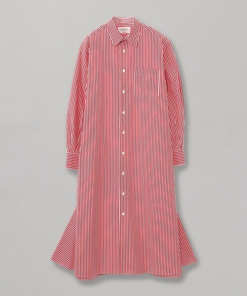 beautiful people stripe river fishtail shirt dress
