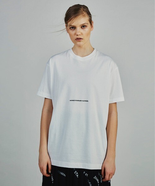 DOUBLE STANDARD CLOTHING ZOZO限定 ユニセックスロゴTシャツ