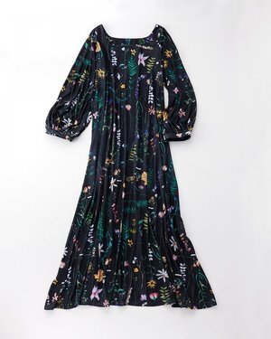 THE SHE DAUPHINETTE ガーデンプリーツドレス