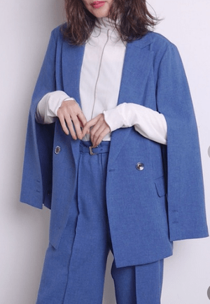 LADYMADE ドライストレッチオープンスリーブジャケット