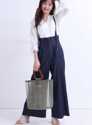 Rirandture ２ＷＡＹハイウエストワイドパンツ