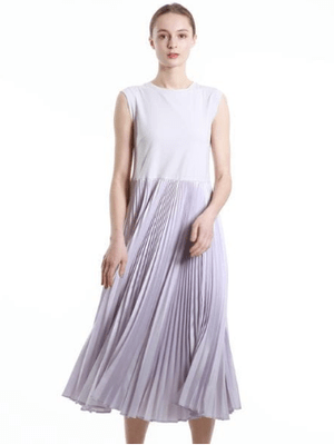 EPOCA 【LA MAGLIA Lu TECS】プリーツドレス