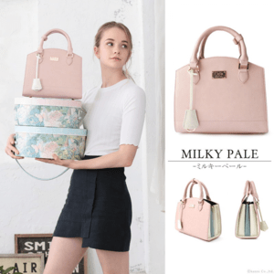 Clelia [Clelia/クレリア] ハンドバッグ レディース トリコロールカラー Riberte CL-28333