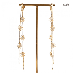 flower swing flower earring