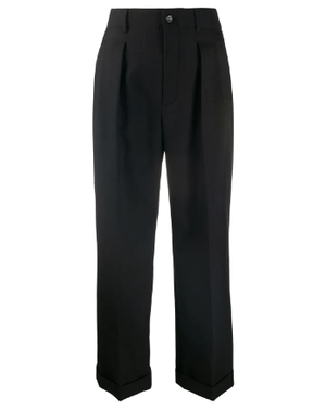 SAINT LAURENT クロップド テーラードパンツ