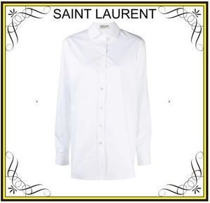 SAINT LAURENT 【Saint Laurent】オーバーサイズシャツ (Saint Laurent/ブラウス・シャツ) 648682Y227W【BUYMA】