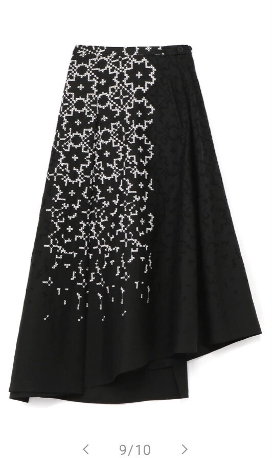 Yohji Yamamoto CRUSH LACE・B WAIST CURVE S