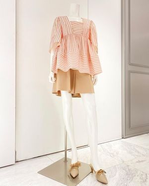 ADEAM WISTERIA BLOUSE