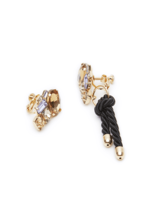 ROOM spill stone block earring
