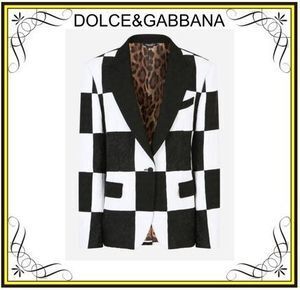 Dolce & Gabbana 【DOLCE & BAGGANA】ダミエジャカードパッチワーク ジャケット (Dolce & Gabbana/ジャケット) 69678934【BUYMA】