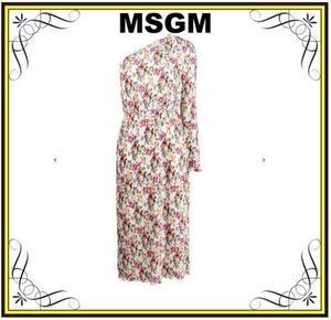 MSGM 【MSGM】フローラル ワンショルダードレス ワンピース (MSGM/ワンピース) 3041MDA26Y217150【BUYMA】