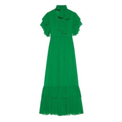 GUCCI ラッフルディテール ドレス
