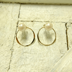 VATSURICA 【C-082P】trim / パール３wayピアス