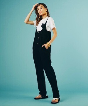 DOUBLE STANDARD CLOTHING ニ浴染めオールインワン