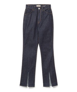 COEL COEL×YANUK スリットデニムパンツ