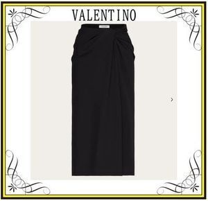 VALENTINO 【VALENTINO】キャディストレッチ ミディスカート (VALENTINO/スカート) VB0RA7K16B50NO【BUYMA】