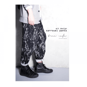 antiqua サルエルパンツふつうじゃないパンツにときめく。デザインサルエルパンツ。ze-m0001
