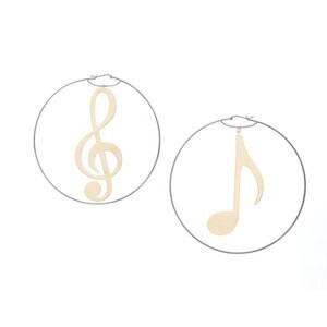 Sretsis Rock-O-Rama Hoop Earrings