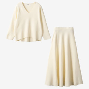 Dolce. ニットアップ【white】