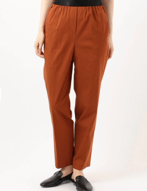JOSEPH メランジバイストレッチ クロップドテーパードパンツ