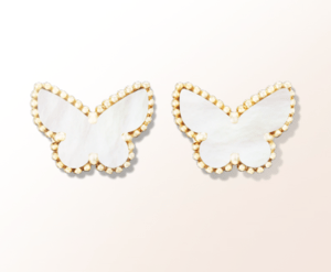 Van Cleef & Arpels スウィート アルハンブラ パピヨン ピアス - VCARN5JM00- Van Cleef &amp;amp; Arpels