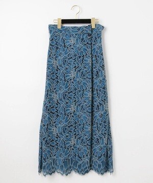 GRACE CONTINENTAL レースタックロングスカート