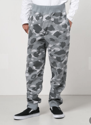 A BATHING APE COLOR CAMO SWEAT PANTS M