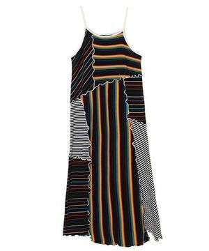Candy Stripper VARIOUS BORDER CAMISOLE OP