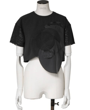UN3D. サークルショートTシャツ