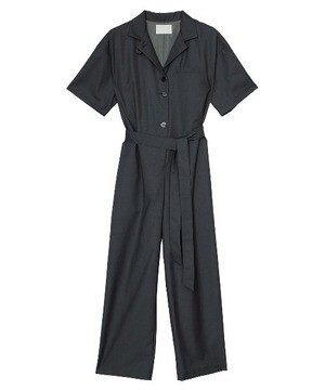 AMERI MEDI DESIGN COLLAR JUMPSUIT