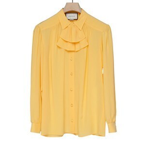 GUCCI ラッフル ブラウス