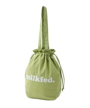 MILKFED. OUI DRAWSTRING 2WAY BAG FEC