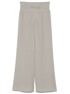 SNIDEL HOME Refle楊柳ウエストシャーリングロングパンツ