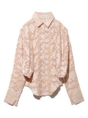 GHOSPELL Soft Frame Seamed Shirt