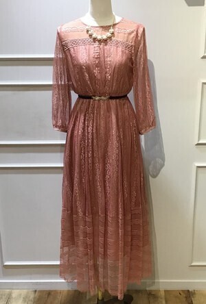 Dorry Doll ストライプレースワンピース
