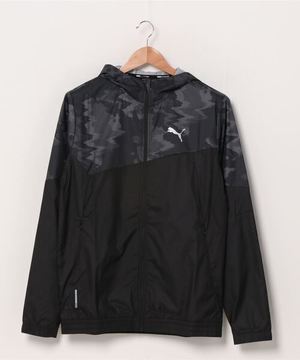 PUMA ランニング グラフィック フーデッド ウーブン ジャケット