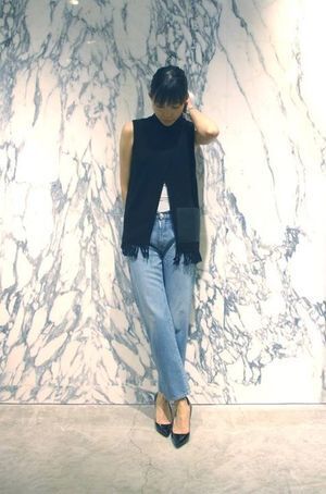 ASTRAET ノースリーブニット